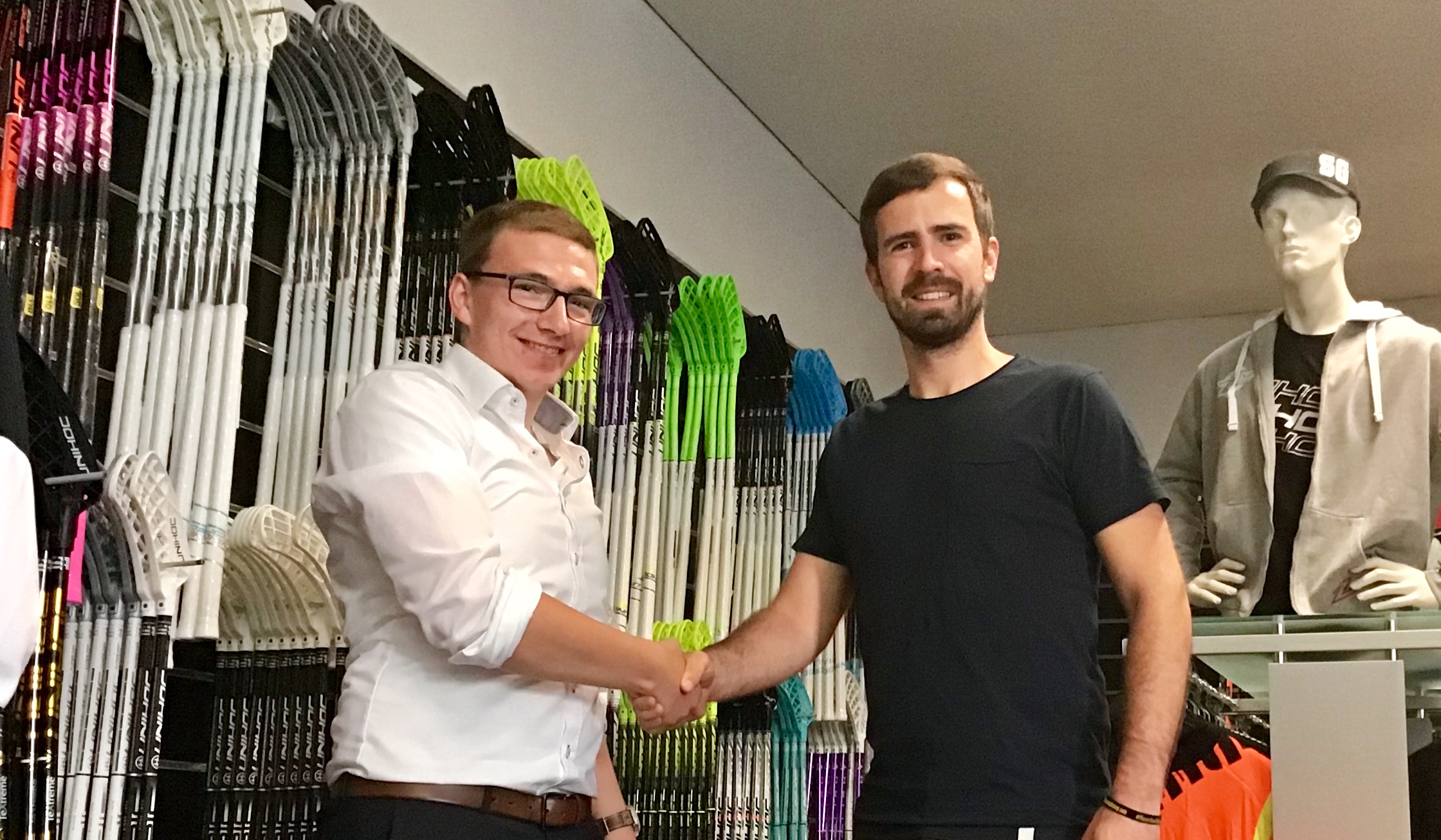 Fabian Mieloch und Sascha Franz